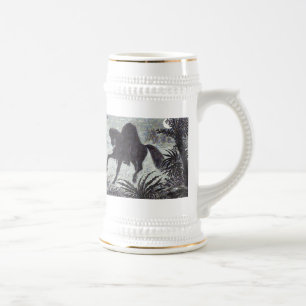 Qualquer um viu minha cabeça? Caneca de cerveja