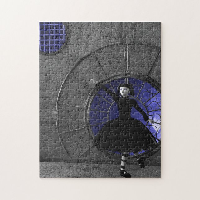 Quando a chuva vier quebra-cabeça gótico da arte (Vertical)