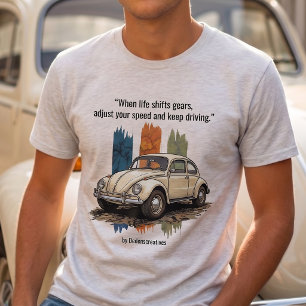 "Quando a Vida Muda de Marcha" Camisa Vintage de B