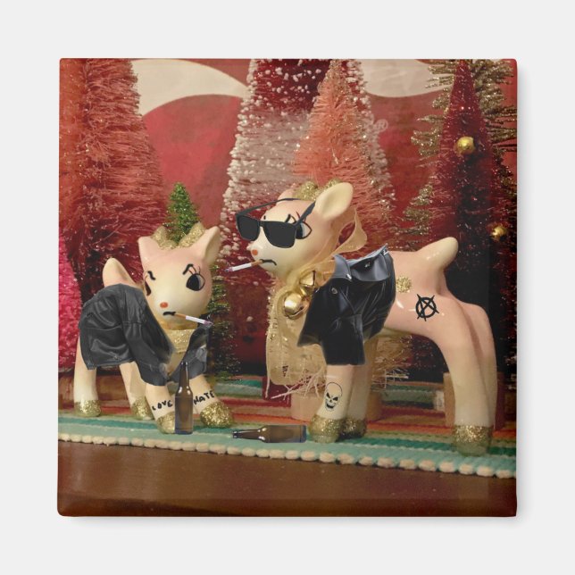 Quando as decorações de natal caem imã ruim (Frente)