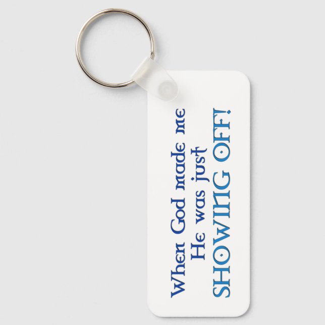 Quando Deus Me Fez Chaveiro (Frente)