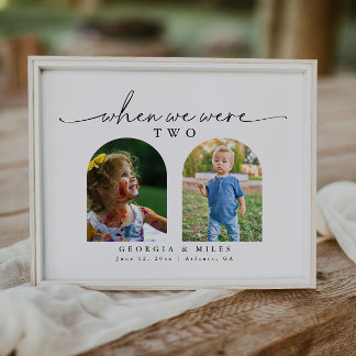 Quando Éramos Números De Mesa De Casamento De Foto