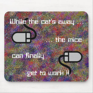 Quando o Mousepad ausente do gato…