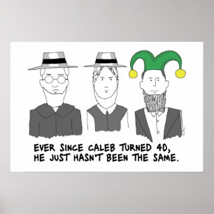 Quando poster da volta 40 de Amish
