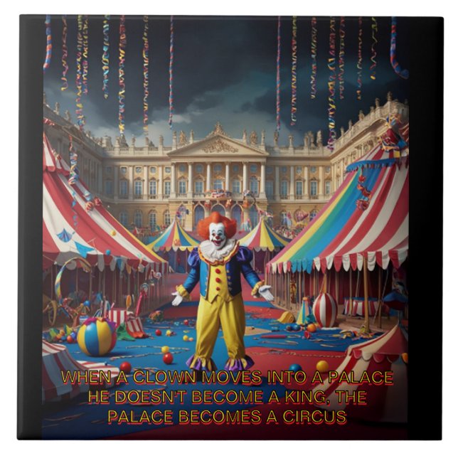 Quando Um Palhaço Se Move Para Um Palácio... (Frente)