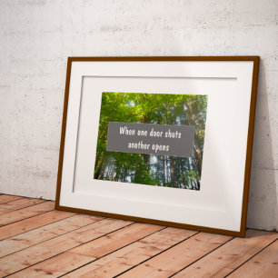 Quando uma porta fecha outra abre a poster do prov