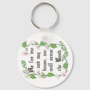 Quanto a mim e à minha casa... Chaveiro