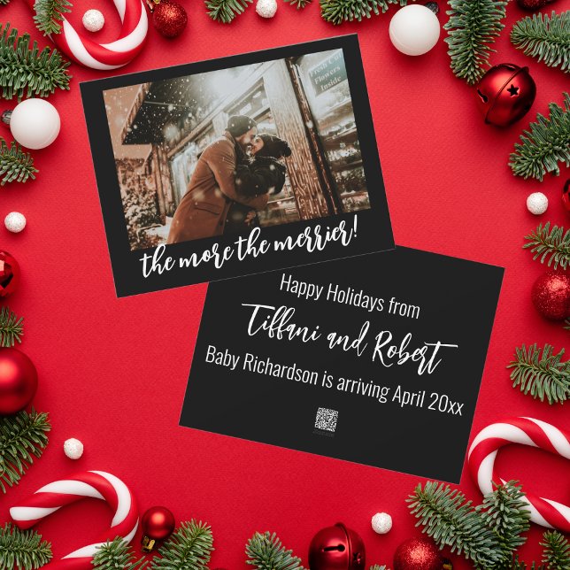 Quanto Mais Merrier Anúncio De Gravidez Xmas (Criador carregado)