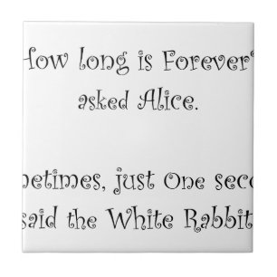 Quanto tempo é para sempre Alice