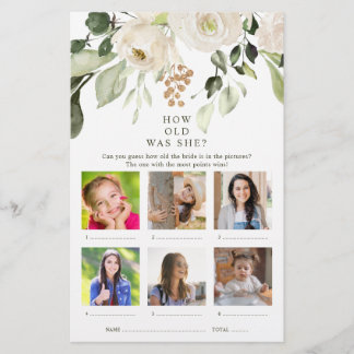 Quantos Anos Ela Teve O Jogo De Chá de panela Flor