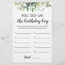 Quantos Anos Teve O Jogo De Aniversário