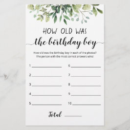 Quantos Anos Teve O Jogo De Aniversário