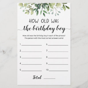 Quantos Anos Teve O Jogo De Aniversário