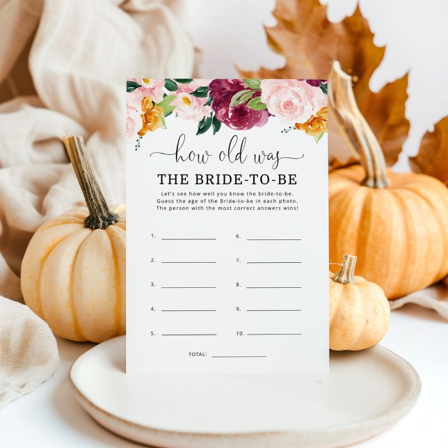 Quantos anos tinha a noiva para ser (Criador carregado)