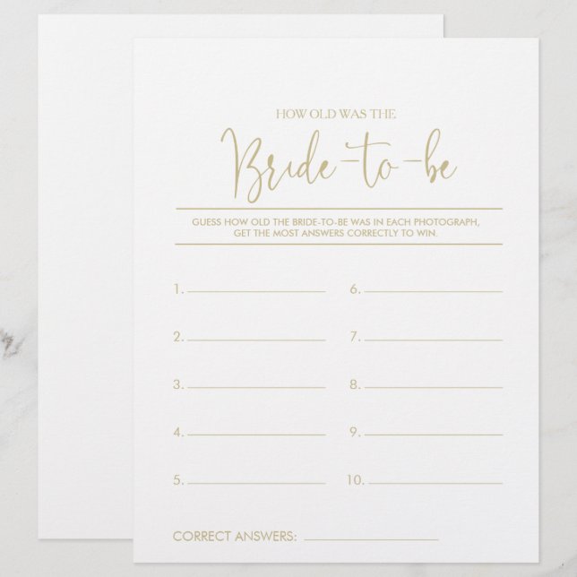 Quantos anos tinha o jogo de Chá de panela da Noiv (Frente/Verso)