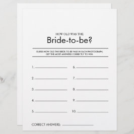 Quantos anos tinha o jogo de Chá de panela da Noiv