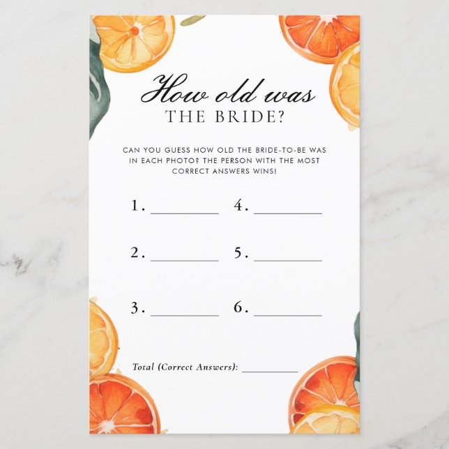 Quantos Anos Tinha O Jogo Do Chá de panela Aperol  (Frente)