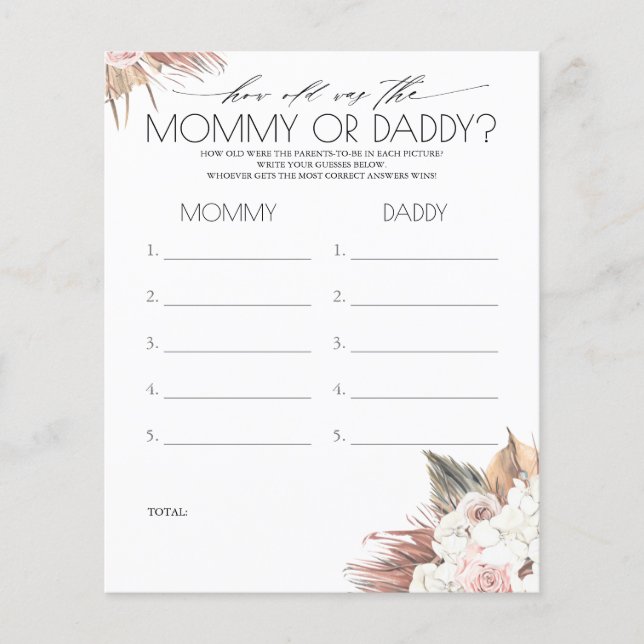 Quantos Anos Tinham A Mãe E O Chá de fraldas Do Jo (Frente)