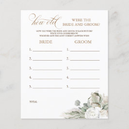 Quantos Anos Tinham O Jogo De BRIDE E GROOM