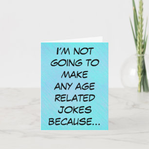 Quantos anos você tem, cartão de aniversário engra