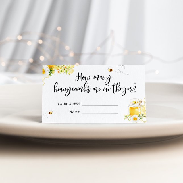 Quantos cartões de chá de fraldas de mel? (Criador carregado)