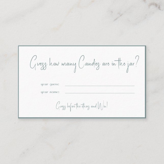 Quantos cartões de jogo de Chá de panela Canadiano (Frente)