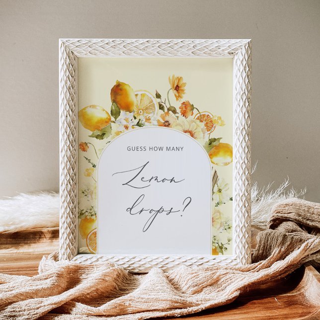 Quantos drops de limão estão no pôster da jarra (Criador carregado)