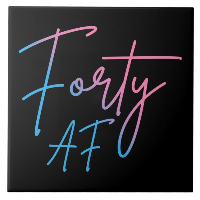 Quarenta AF II - Presente de Aniversário (Frente)