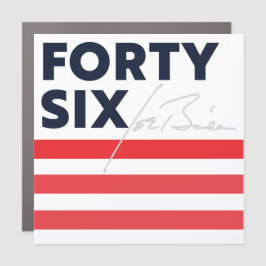 Quarenta e seis - Joe Biden 2020 Car Magnet