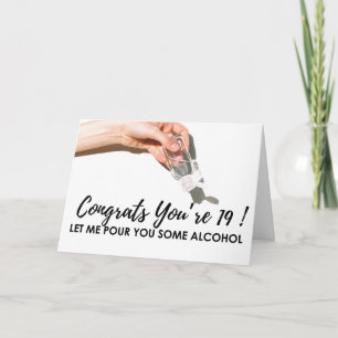 Quarentena 19 Cartão de Aniversário Engraçado Sani