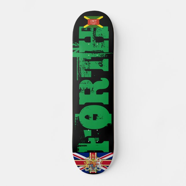 Quarth OFFICIAL UK/JAM Skateboard (Frente)