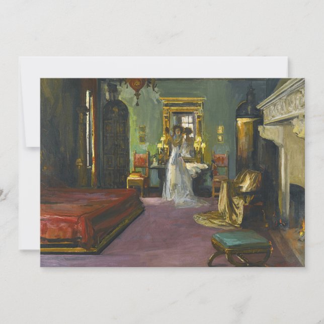 Quarto da Sra. Rosen | Sir John Lavery (Frente)