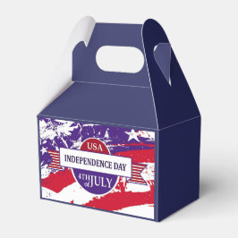 Quarto de julho Favorece Caixas de Um Caminho Grit