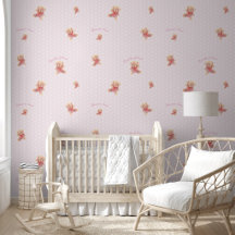 Quarto de Urso Teddy Rosa Claro Vintage