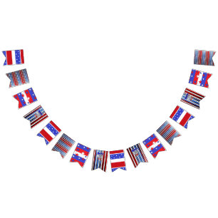 Quarto feliz da bandeira do Dia da Independência