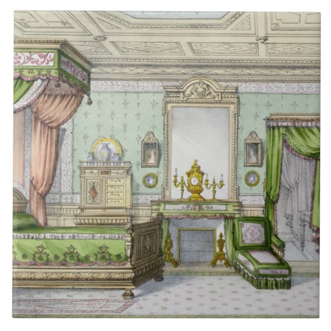Quarto no estilo do renascimento (litho da cor) (Frente)