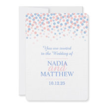 Quartzo rosa rosa rosa rosa e convite de casamento