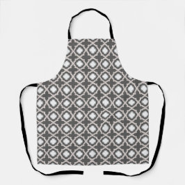 Quatrafoil Branco do século médio Apron I