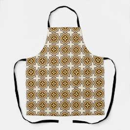 Quatrafoil Dourado do século médio Apron I