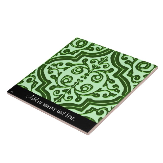 Quatrefoil (verde) (Lateral)