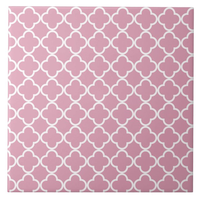 Quatrefol branco rosa (Frente)