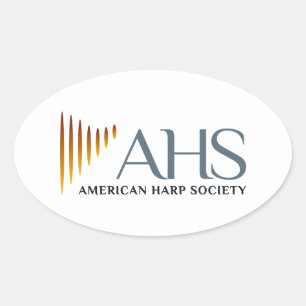 Quatro adesivos AHS Oval