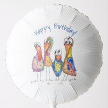 Quatro Aves Células E Quentes