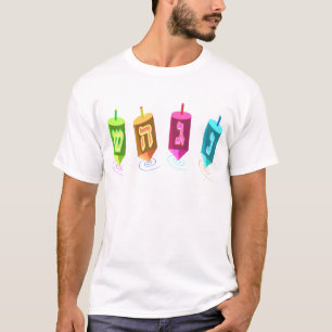Quatro camisas da obscuridade de Dreidels