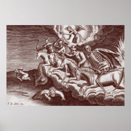 Quatro Cavalos da Poster do Apocalipse
