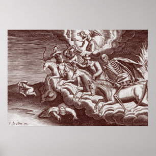 Quatro Cavalos da Poster do Apocalipse
