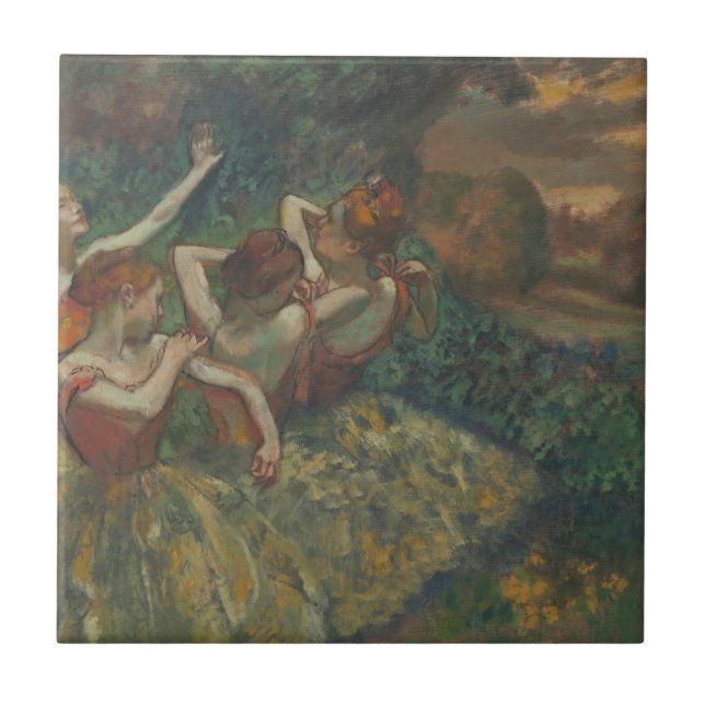 Quatro Dançarinos de Edgar Degas, Balé de Belas Ar (Frente)