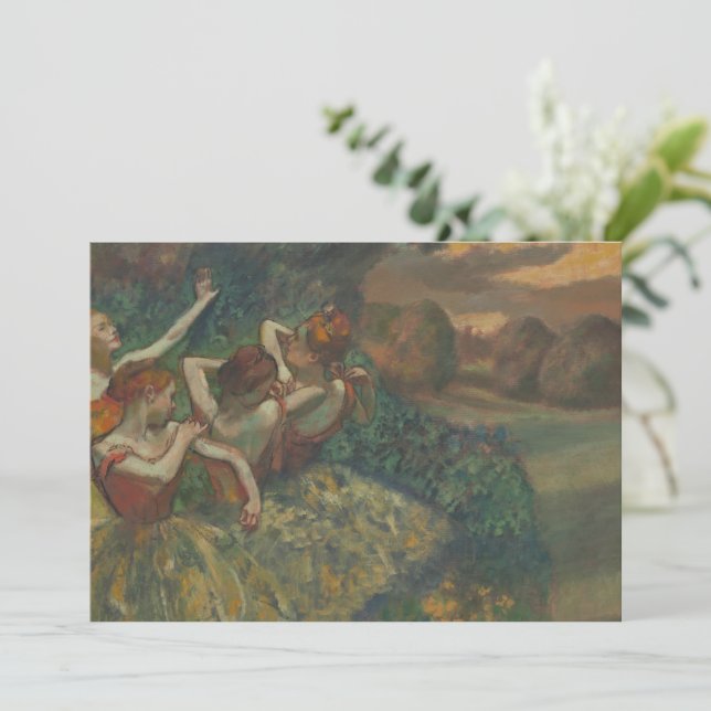 Quatro Dançarinos de Edgar Degas, Balé de Belas Ar (Em pé/Frente)