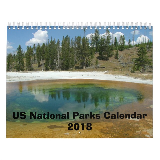 Quatro estações no calendário 2018 dos parques (Capa)