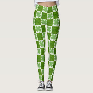 Quatro Leggings de trevo